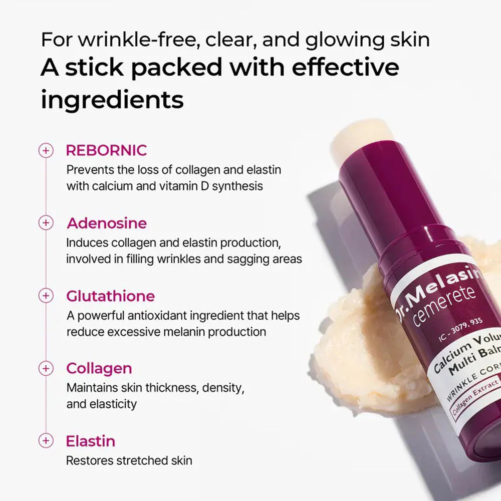 Cemerete Calcium Multi Balm | Anti-aging, Sagging, Wrinkles | Korean Cosmetics