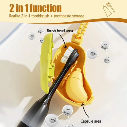 Bananatooth™ Portable Toothbrush Case