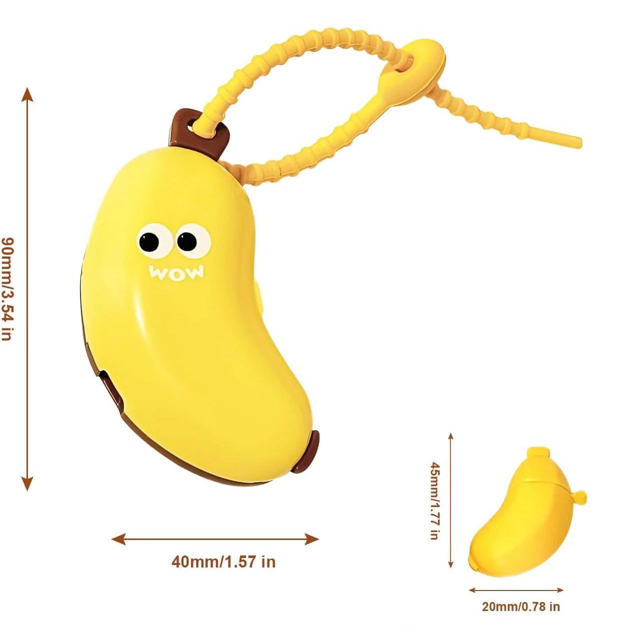 Bananatooth™ Portable Toothbrush Case